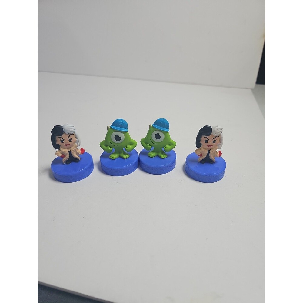 2025 McDonald’s Happy Meal Disneyland 70th - 2 Cruella & 2 Mike. All 4